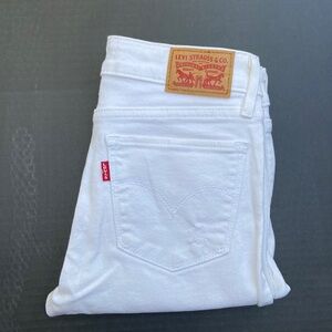 LEVIS Skinny White Jeans SZ 25